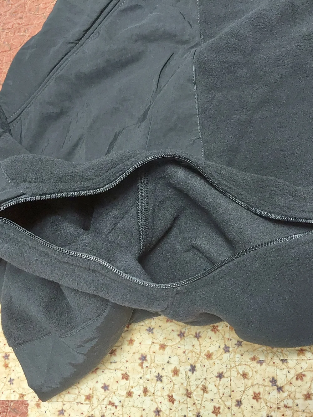 NWT Men's Black Polartec Classic 300 Full-Zip Military Fleece Jacket